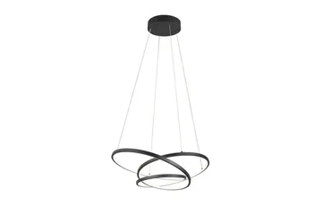 Pendel TRIO Darvin 64 cm, Matt svart - 64 cm, Matt svart - Belysning - Innendørsbelysning & Lamper - Taklampe - Pendellamper & Hengelamper