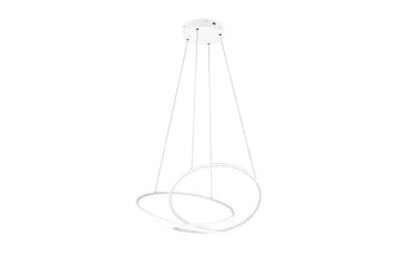 Pendel TRIO Darvin 84 cm, Matt hvit - 84 cm, Matt hvit - Belysning - Innendørsbelysning & Lamper - Taklampe - Pendellamper & Hengelamper