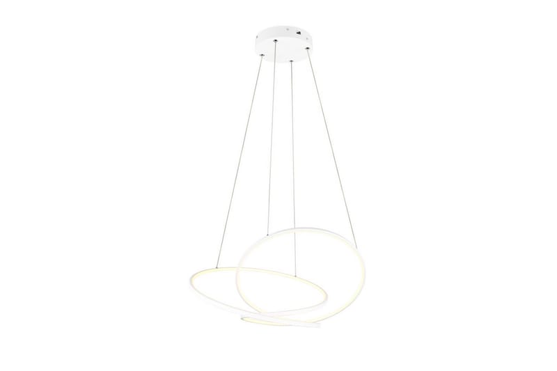 Pendel TRIO Darvin 84 cm, Matt hvit - 84 cm, Matt hvit - Belysning - Innendørsbelysning & Lamper - Taklampe - Pendellamper & Hengelamper