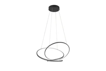 Pendel TRIO Darvin 84 cm, Matt svart - 84 cm, Matt svart - Belysning - Innendørsbelysning & Lamper - Taklampe - Pendellamper & Hengelamper