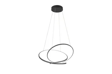 Pendel TRIO Darvin 84 cm, Matt svart - 84 cm, Matt svart - Belysning - Innendørsbelysning & Lamper - Taklampe - Pendellamper & Hengelamper