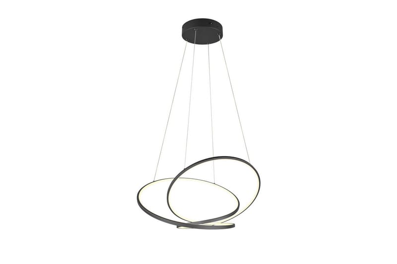 Pendel TRIO Darvin 84 cm, Matt svart - 84 cm, Matt svart - Belysning - Innendørsbelysning & Lamper - Taklampe - Pendellamper & Hengelamper