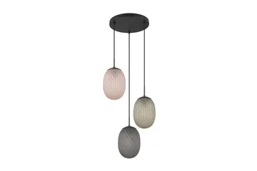 Pendel TRIO Facette 3-delt - 3-delt - Belysning - Innendørsbelysning & Lamper - Taklampe - Pendellamper & Hengelamper