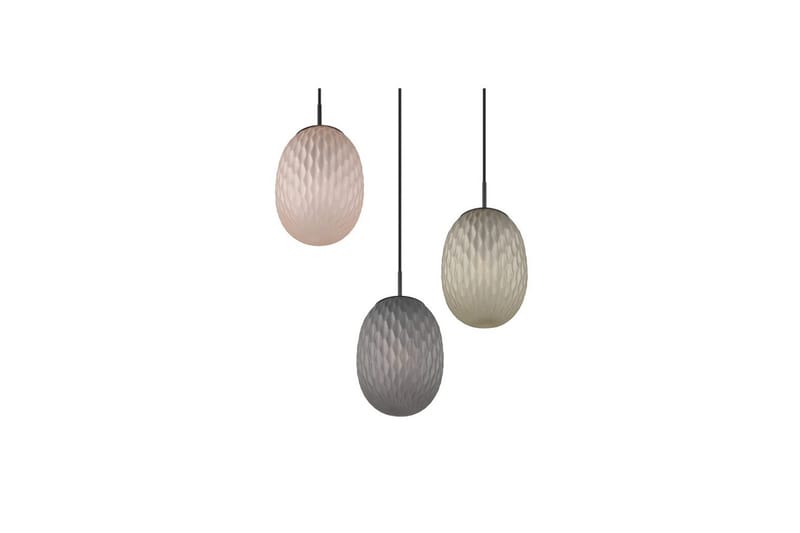 Pendel TRIO Facette 3-delt - 3-delt - Belysning - Innendørsbelysning & Lamper - Taklampe - Pendellamper & Hengelamper