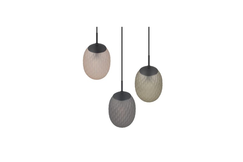 Pendel TRIO Facette 3-delt - 3-delt - Belysning - Innendørsbelysning & Lamper - Taklampe - Pendellamper & Hengelamper