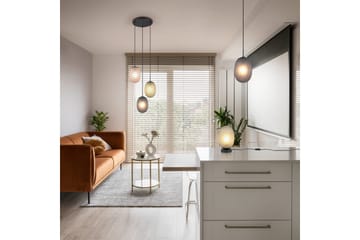 Pendel TRIO Facette 3-delt - 3-delt - Belysning - Innendørsbelysning & Lamper - Taklampe - Pendellamper & Hengelamper