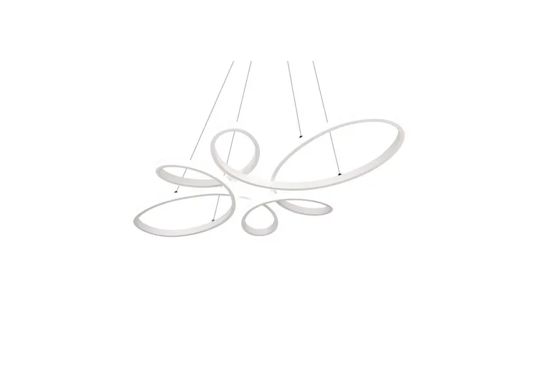 Pendel TRIO Fly Matt hvit - Matt hvit - Belysning - Innendørsbelysning & Lamper - Taklampe - Pendellamper & Hengelamper