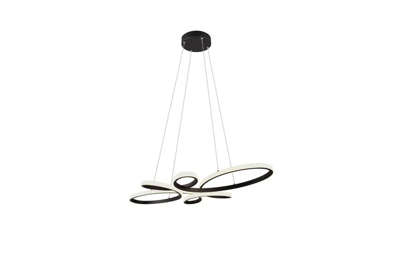Pendel TRIO Fly Matt svart - Matt svart - Belysning - Innendørsbelysning & Lamper - Taklampe - Pendellamper & Hengelamper