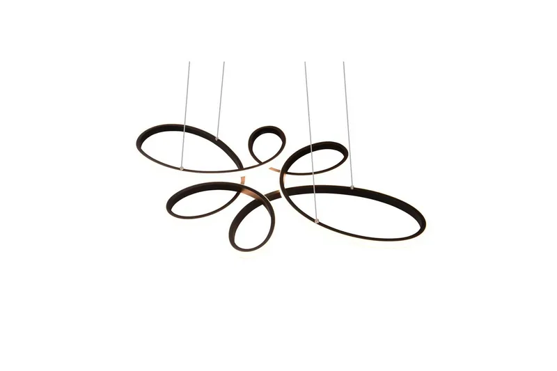 Pendel TRIO Fly Matt svart - Matt svart - Belysning - Innendørsbelysning & Lamper - Taklampe - Pendellamper & Hengelamper