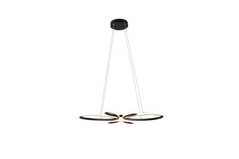 Pendel TRIO Fly Matt svart - Matt svart - Belysning - Innendørsbelysning & Lamper - Taklampe - Pendellamper & Hengelamper