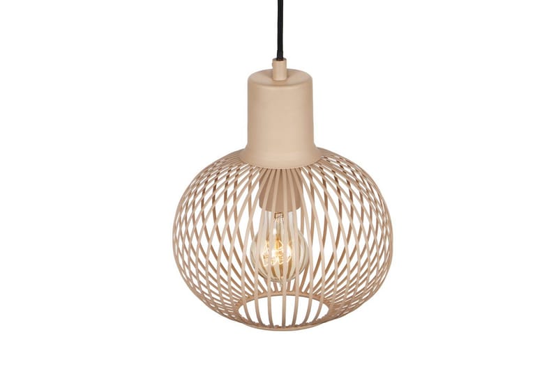 Pendel TRIO Gila 23 cm, Sand - 23 cm, Sand - Belysning - Innendørsbelysning & Lamper - Taklampe - Pendellamper & Hengelamper