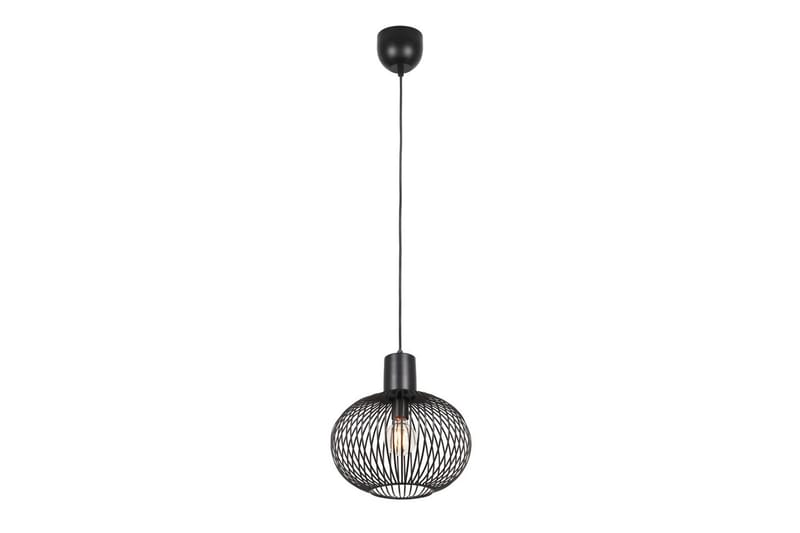 Pendel TRIO Gila 33 cm, Matt svart - 33 cm, Matt svart - Belysning - Innendørsbelysning & Lamper - Taklampe - Pendellamper & Hengelamper