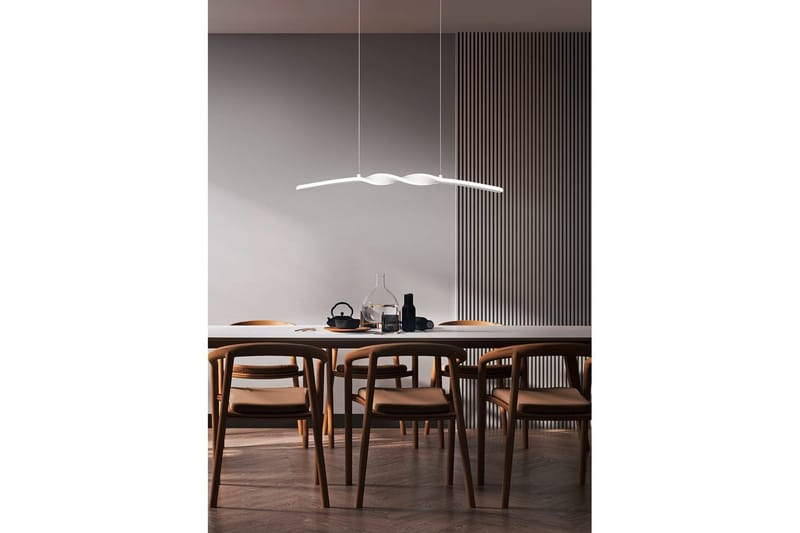 Pendel TRIO Ginko Matt hvit - Matt hvit - Belysning - Innendørsbelysning & Lamper - Taklampe - Pendellamper & Hengelamper