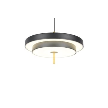 Pendel TRIO Keaton - 1 lampe 40 cm/mattsvart/messing - Belysning - Innendørsbelysning & Lamper - Taklampe - Pendellamper & Hengelamper