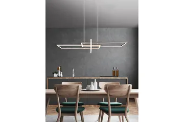 Pendel TRIO Salinas Børstet stål - Børstet stål - Belysning - Innendørsbelysning & Lamper - Taklampe - Pendellamper & Hengelamper