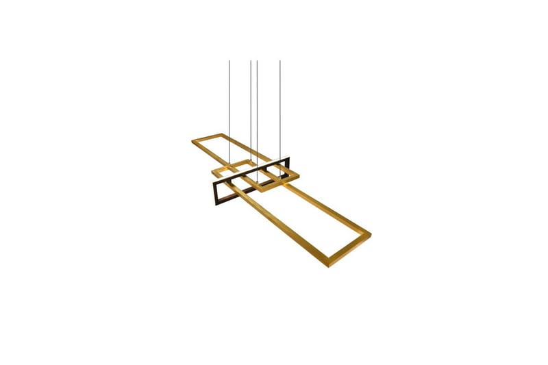 Pendel TRIO Salinas Matt messing/matt svart - Matt messing/matt svart - Belysning - Innendørsbelysning & Lamper - Taklampe - Pendellamper & Hengelamper