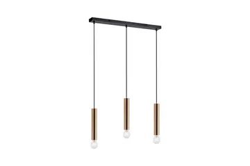 Pendellampe Bruna - 6x120x65 cm, Messing Matt - Belysning - Innendørsbelysning & Lamper - Taklampe - Pendellamper & Hengelamper