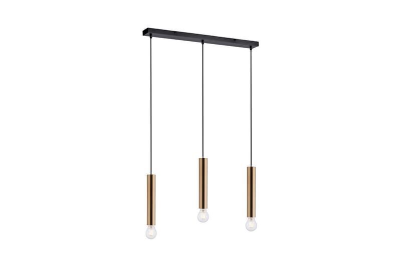 Pendellampe Bruna - 6x120x65 cm, Messing Matt - Belysning - Innendørsbelysning & Lamper - Taklampe - Pendellamper & Hengelamper