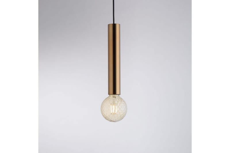 Pendellampe Bruna - 6x120x65 cm, Messing Matt - Belysning - Innendørsbelysning & Lamper - Taklampe - Pendellamper & Hengelamper
