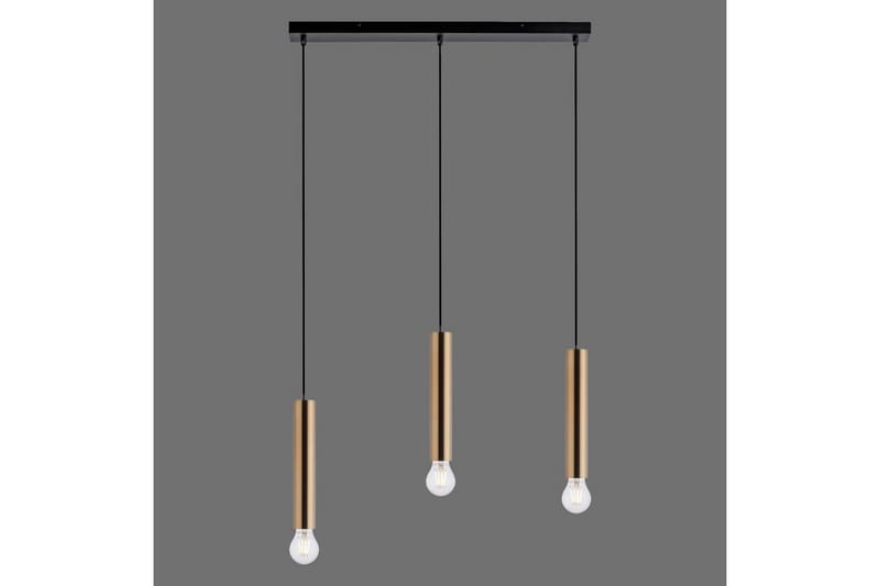 Pendellampe Bruna - 6x120x65 cm, Messing Matt - Belysning - Innendørsbelysning & Lamper - Taklampe - Pendellamper & Hengelamper