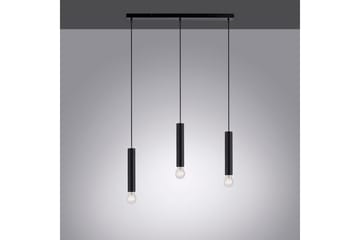 Pendellampe Bruna - 6x120x65 cm, Svart - Belysning - Innendørsbelysning & Lamper - Taklampe - Pendellamper & Hengelamper