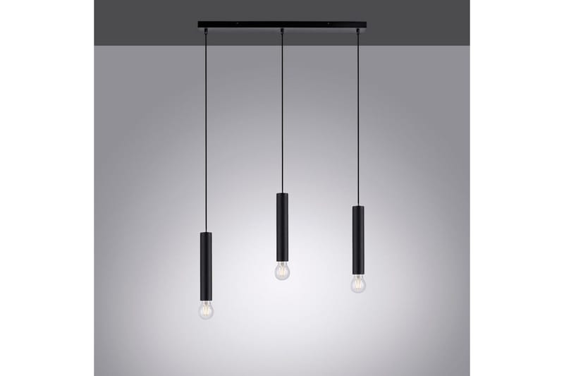 Pendellampe Bruna - 6x120x65 cm, Svart - Belysning - Innendørsbelysning & Lamper - Taklampe - Pendellamper & Hengelamper