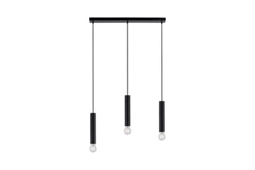 Pendellampe Bruna - 6x120x65 cm, Svart - Belysning - Innendørsbelysning & Lamper - Taklampe - Pendellamper & Hengelamper