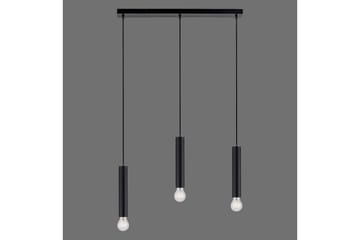 Pendellampe Bruna - 6x120x65 cm, Svart - Belysning - Innendørsbelysning & Lamper - Taklampe - Pendellamper & Hengelamper