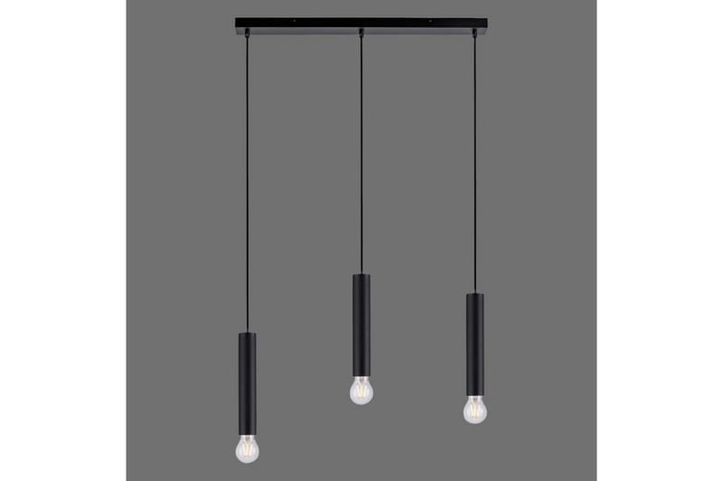 Pendellampe Bruna - 6x120x65 cm, Svart - Belysning - Innendørsbelysning & Lamper - Taklampe - Pendellamper & Hengelamper
