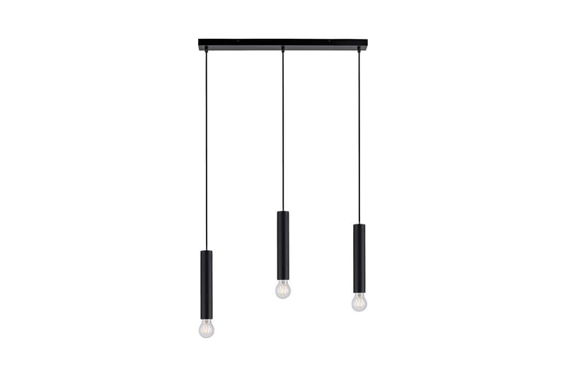 Pendellampe Bruna - 6x120x65 cm, Svart - Belysning - Innendørsbelysning & Lamper - Taklampe - Pendellamper & Hengelamper