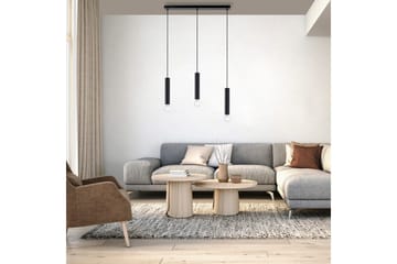 Pendellampe Bruna - 6x120x65 cm, Svart - Belysning - Innendørsbelysning & Lamper - Taklampe - Pendellamper & Hengelamper