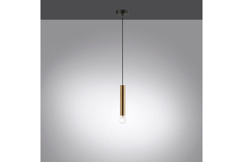 Pendellampe Bruna - 9x120x9 cm, Messing Matt - Belysning - Innendørsbelysning & Lamper - Taklampe - Pendellamper & Hengelamper