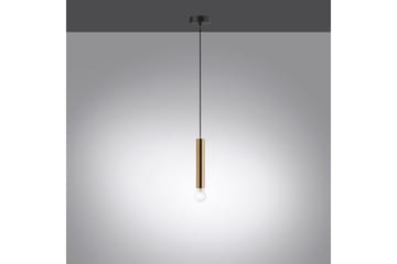 Pendellampe Bruna - 9x120x9 cm, Messing Matt - Belysning - Innendørsbelysning & Lamper - Taklampe - Pendellamper & Hengelamper