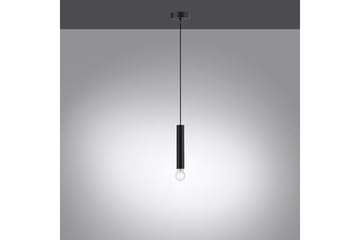 Pendellampe Bruna - 9x120x9 cm, Svart - Belysning - Innendørsbelysning & Lamper - Taklampe - Pendellamper & Hengelamper