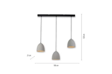 Pendellampe Eton - 21x120x100 cm - Belysning - Innendørsbelysning & Lamper - Taklampe - Pendellamper & Hengelamper