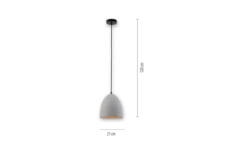Pendellampe Eton - 21x120x21 cm - Belysning - Innendørsbelysning & Lamper - Taklampe - Pendellamper & Hengelamper