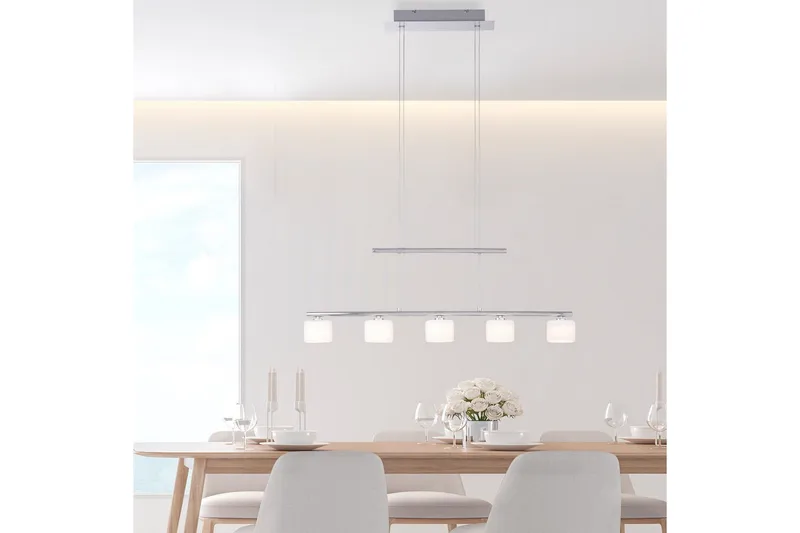 Pendellampe Hydra - Krom - Belysning - Innendørsbelysning & Lamper - Taklampe - Pendellamper & Hengelamper