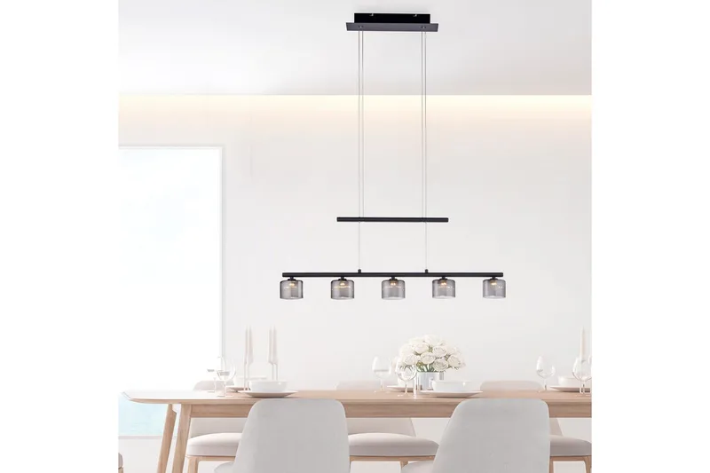 Pendellampe Hydra - Svart - Belysning - Innendørsbelysning & Lamper - Taklampe - Pendellamper & Hengelamper