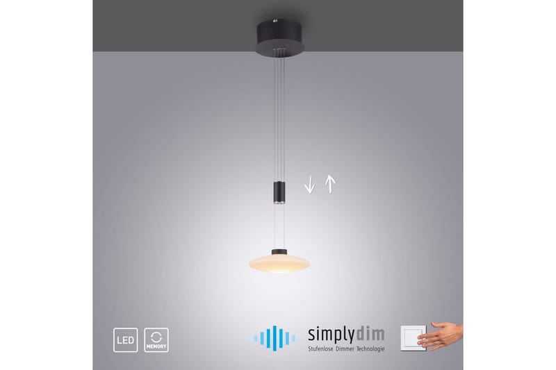 Pendellampe Lautada - 23x200x23 cm - Belysning - Innendørsbelysning & Lamper - Taklampe - Pendellamper & Hengelamper