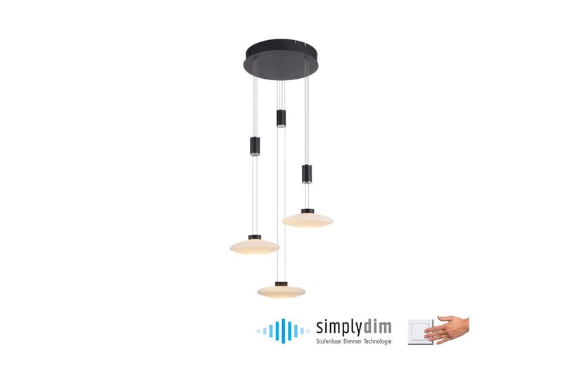 Pendellampe Lautada - 56x200x56 cm - Belysning - Innendørsbelysning & Lamper - Taklampe - Pendellamper & Hengelamper