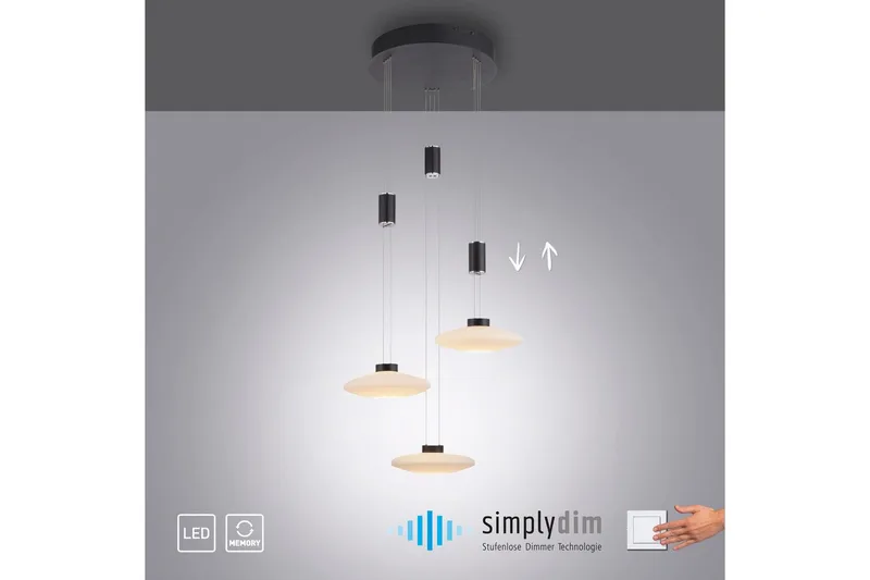 Pendellampe Lautada - 56x200x56 cm - Belysning - Innendørsbelysning & Lamper - Taklampe - Pendellamper & Hengelamper