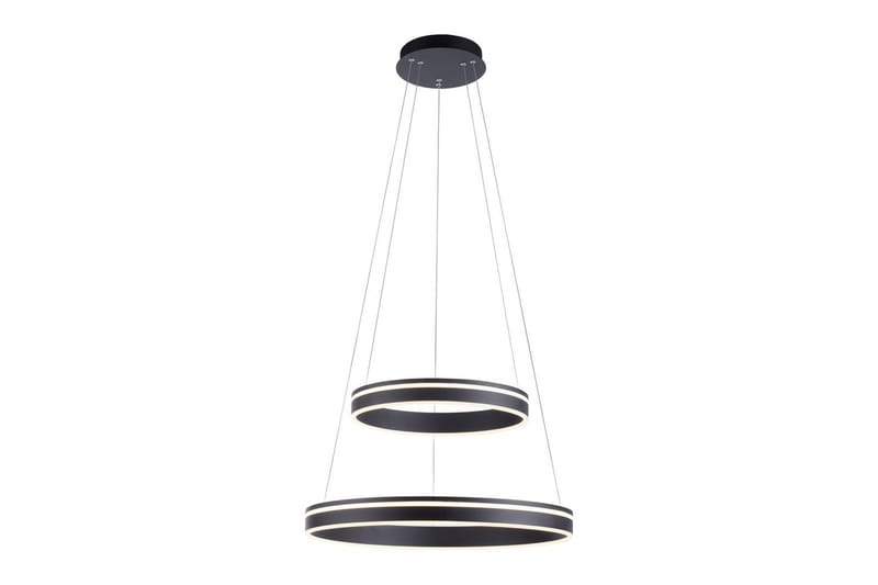 Pendellampe Q-Vito - 59x200x59 cm, Antrasitt - Belysning - Innendørsbelysning & Lamper - Taklampe - Pendellamper & Hengelamper