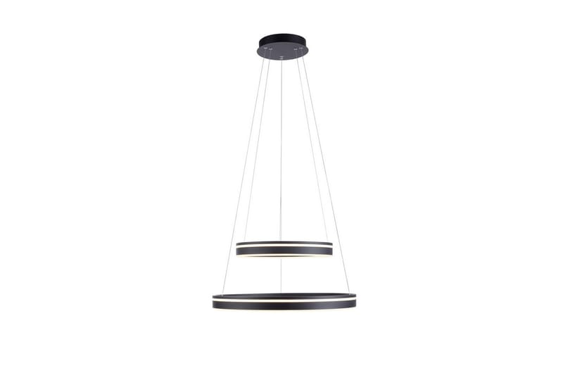 Pendellampe Q-Vito - 59x200x59 cm, Antrasitt - Belysning - Innendørsbelysning & Lamper - Taklampe - Pendellamper & Hengelamper