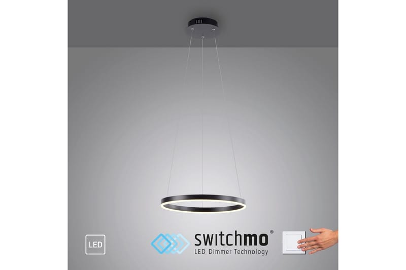 Pendellampe Ritus - 39,3x120x39,3 cm, Antrasitt - Belysning - Innendørsbelysning & Lamper - Taklampe - Pendellamper & Hengelamper