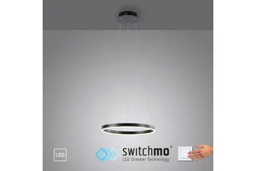 Pendellampe Ritus - 39,3x120x39,3 cm, Antrasitt - Belysning - Innendørsbelysning & Lamper - Taklampe - Pendellamper & Hengelamper
