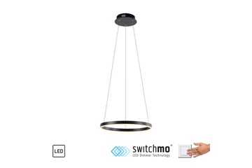 Pendellampe Ritus - 39,3x120x39,3 cm, Antrasitt - Belysning - Innendørsbelysning & Lamper - Taklampe - Pendellamper & Hengelamper