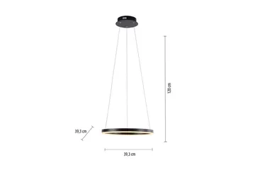 Pendellampe Ritus - 39,3x120x39,3 cm, Antrasitt - Belysning - Innendørsbelysning & Lamper - Taklampe - Pendellamper & Hengelamper