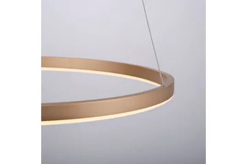 Pendellampe Ritus - 58,5x120x58,5 cm, Messing Matt - Belysning - Innendørsbelysning & Lamper - Taklampe - Pendellamper & Hengelamper
