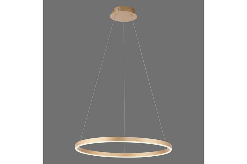 Pendellampe Ritus - 58,5x120x58,5 cm, Messing Matt - Belysning - Innendørsbelysning & Lamper - Taklampe - Pendellamper & Hengelamper
