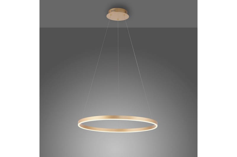 Pendellampe Ritus - 58,5x120x58,5 cm, Messing Matt - Belysning - Innendørsbelysning & Lamper - Taklampe - Pendellamper & Hengelamper